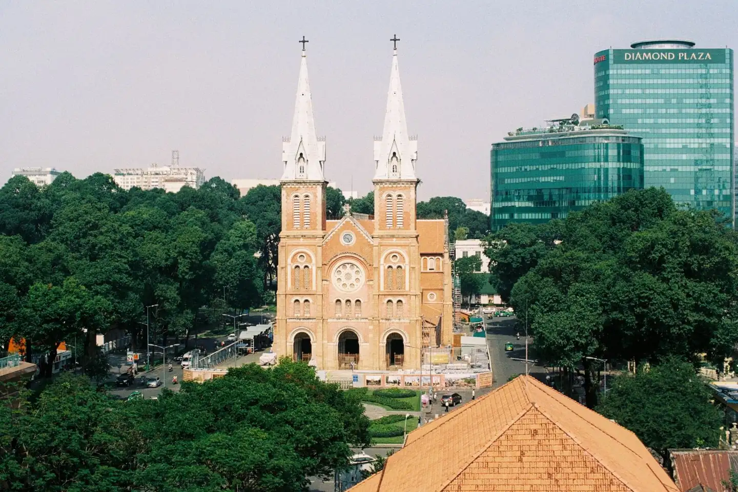Ảnh minh họa không gian khu trung tâm Sài Gòn